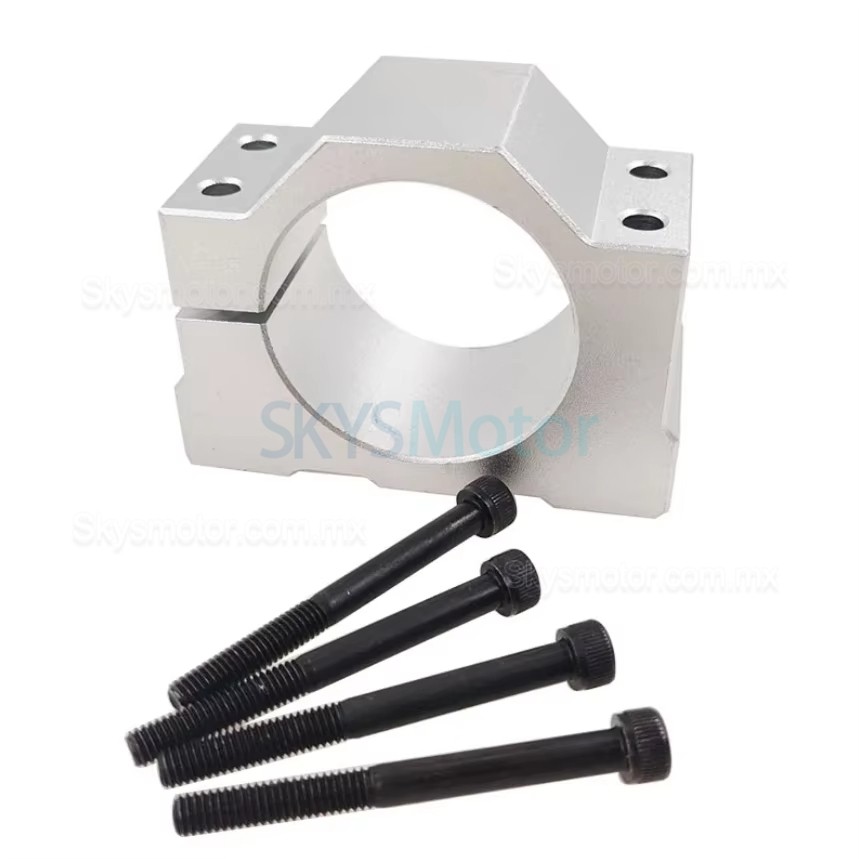 Kit de motor de husillo refrigerado por aire 2,2kW, 110V/220V, 80-2.2KW-ER20 + H100-2.2, con variadores de frecuencia (VFD) y 13 pinzas ER20